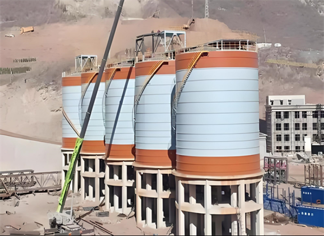 莱州高架钢板仓